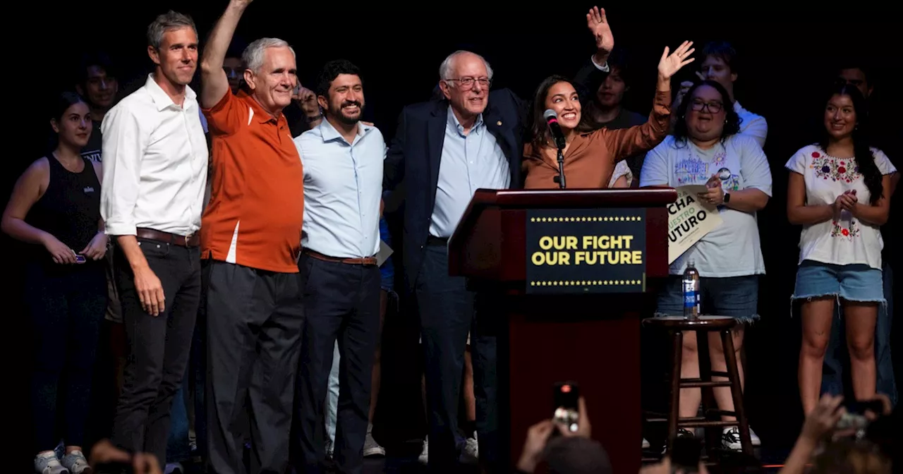 Bernie Sanders rallies Texas progressives for Harris, Allred