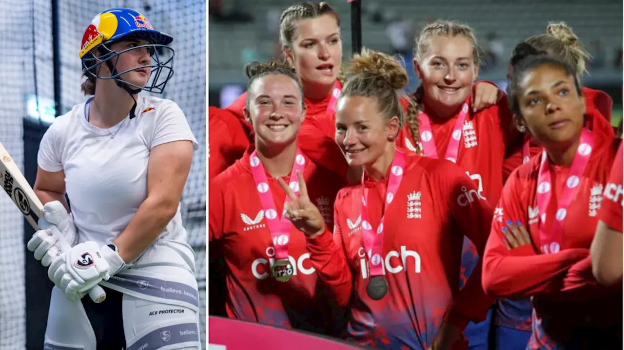 How golf, dogs and down time prepared England's Alice Capsey for T20 World Cup