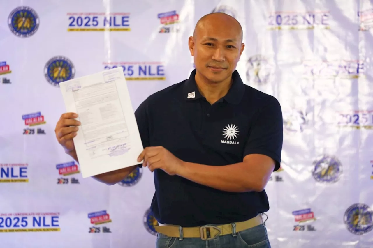 Magdalo files nomination certificate for party-list