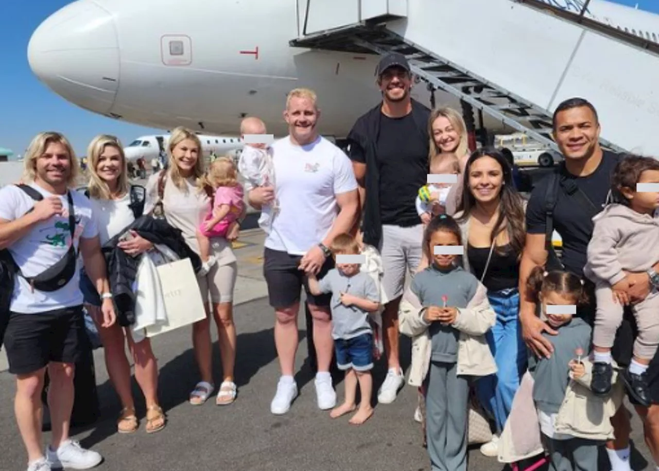 ‘Family holiday’: Springbok stars vacation in Mauritius