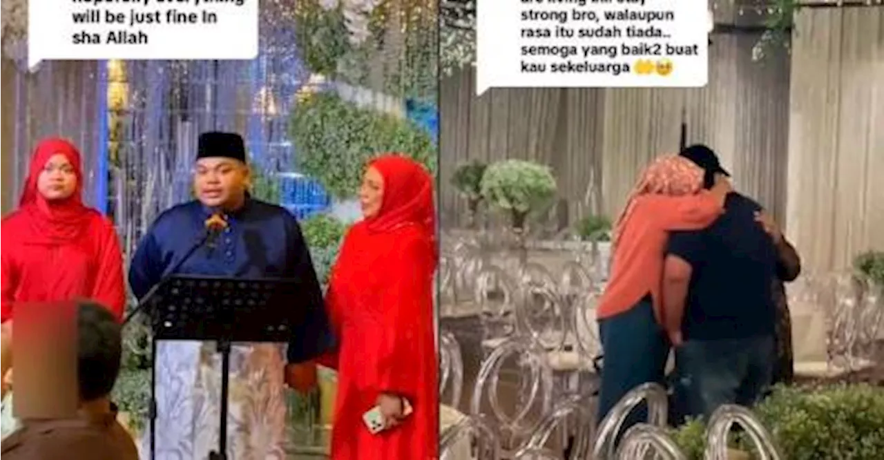 Groom converts wedding to ‘doa selamat’ after bride’s family pulls out