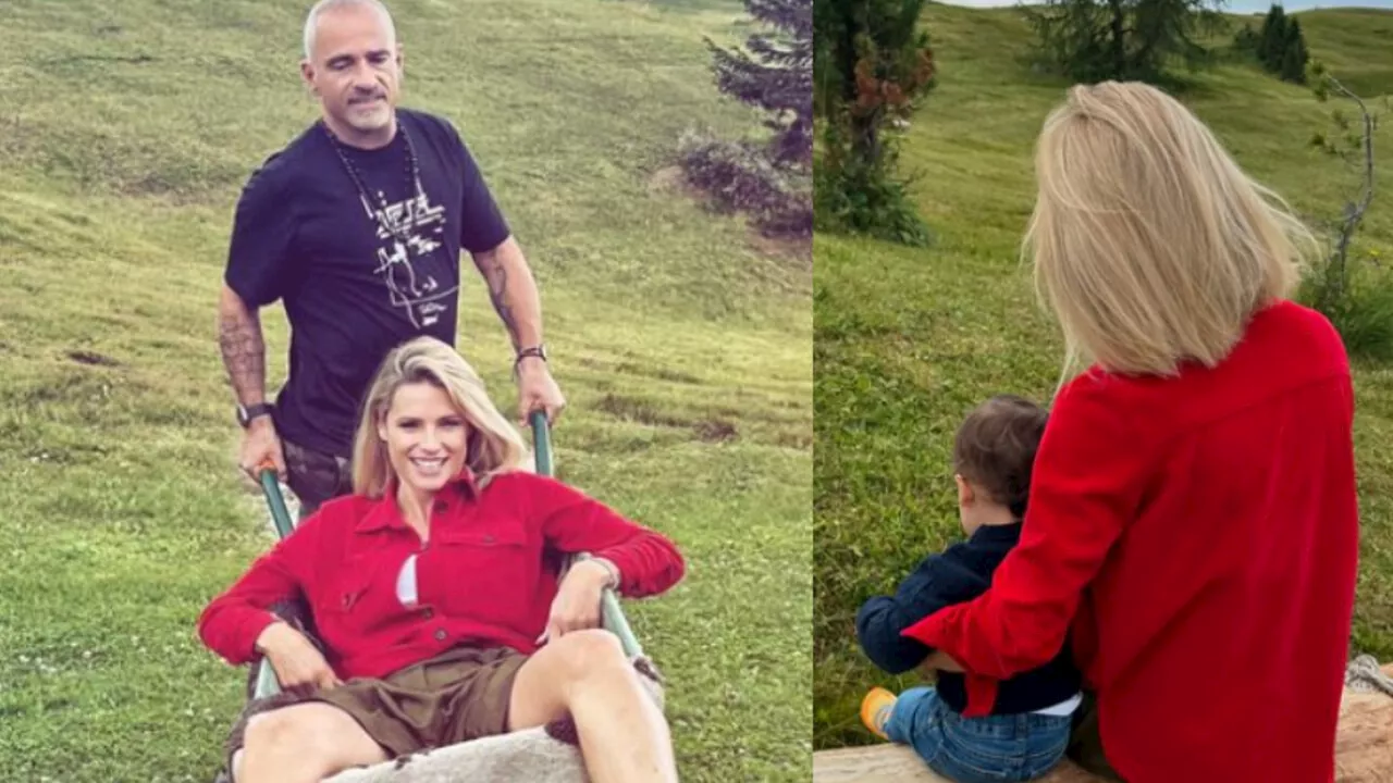 Eros Ramazzotti spiazza: la foto inaspettata con Michelle Hunziker