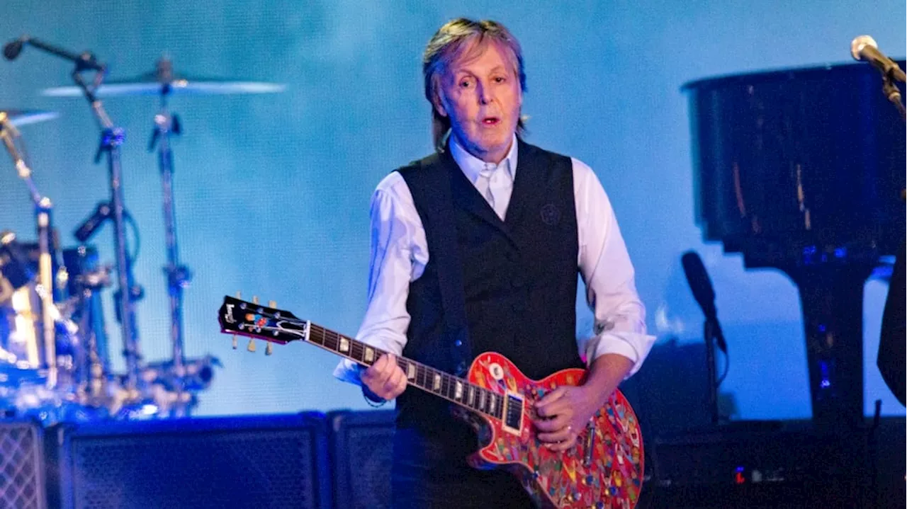 Paul McCartney tocó por primera vez la última canción de los Beatles en Uruguay