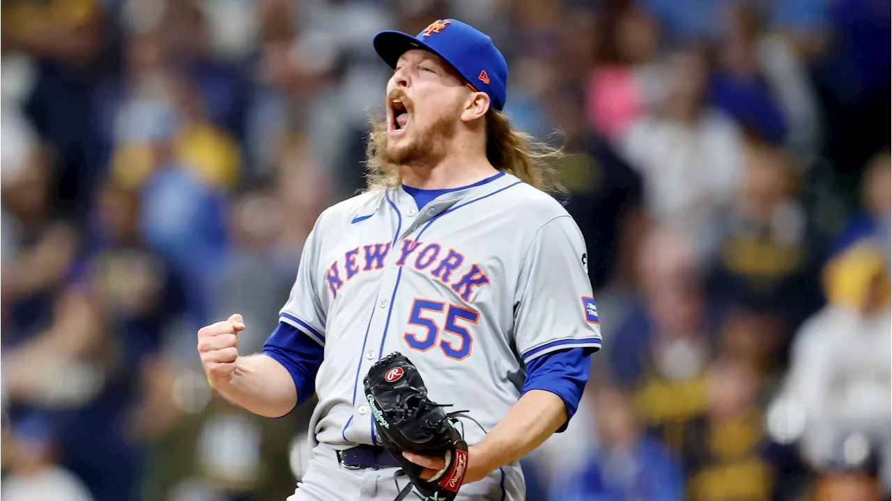 Mets continue wild ride with win over Brewers in playoff opener