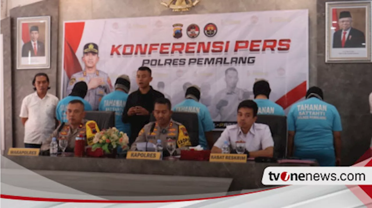 5 Orang Rampok Truk Kontainer Di Jalur Lingkar Pemalang Berhasil di Bekuk, Kerugian Rp1,8 Miliar.