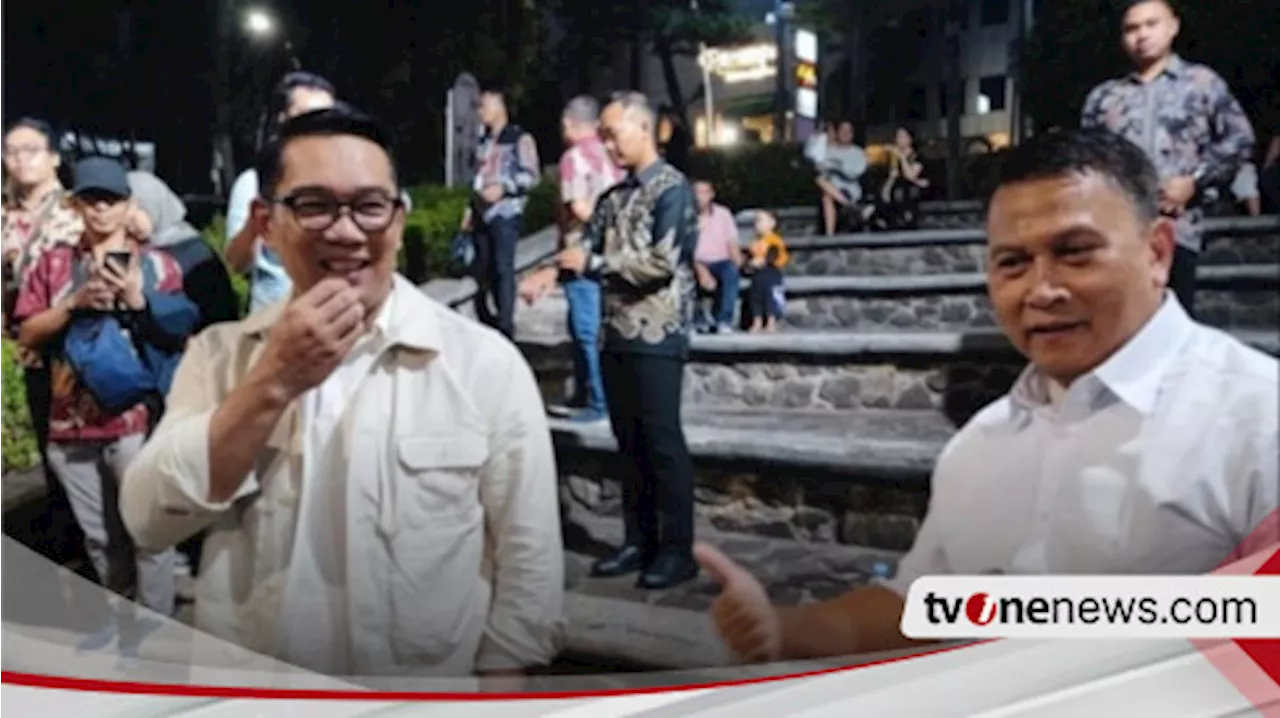 Ingin Menang di Pilkada Jakarta, Ridwan Kamil Minta Mardani Ali Sera Bikin Strategi Menyenangkan Hati Masyarakat