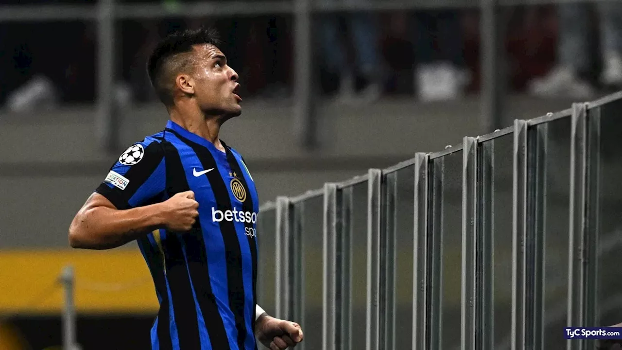 Lautaro Martínez, a un gol de ser récord en Inter y superar a otro argentino