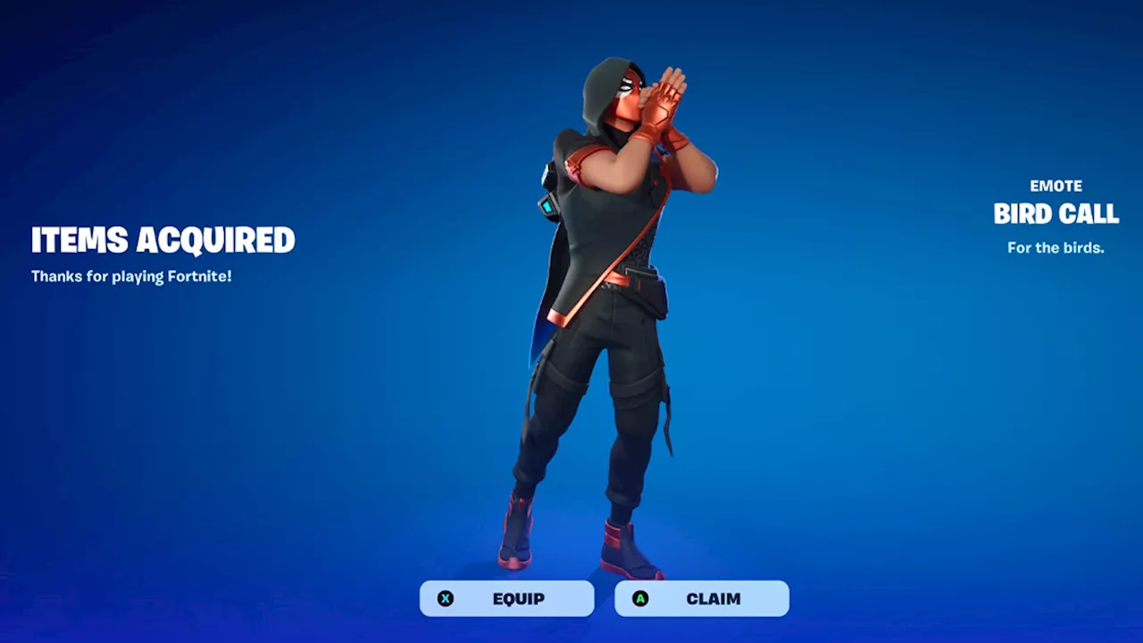 Fortnite: How to get Bird Call emote for limited time