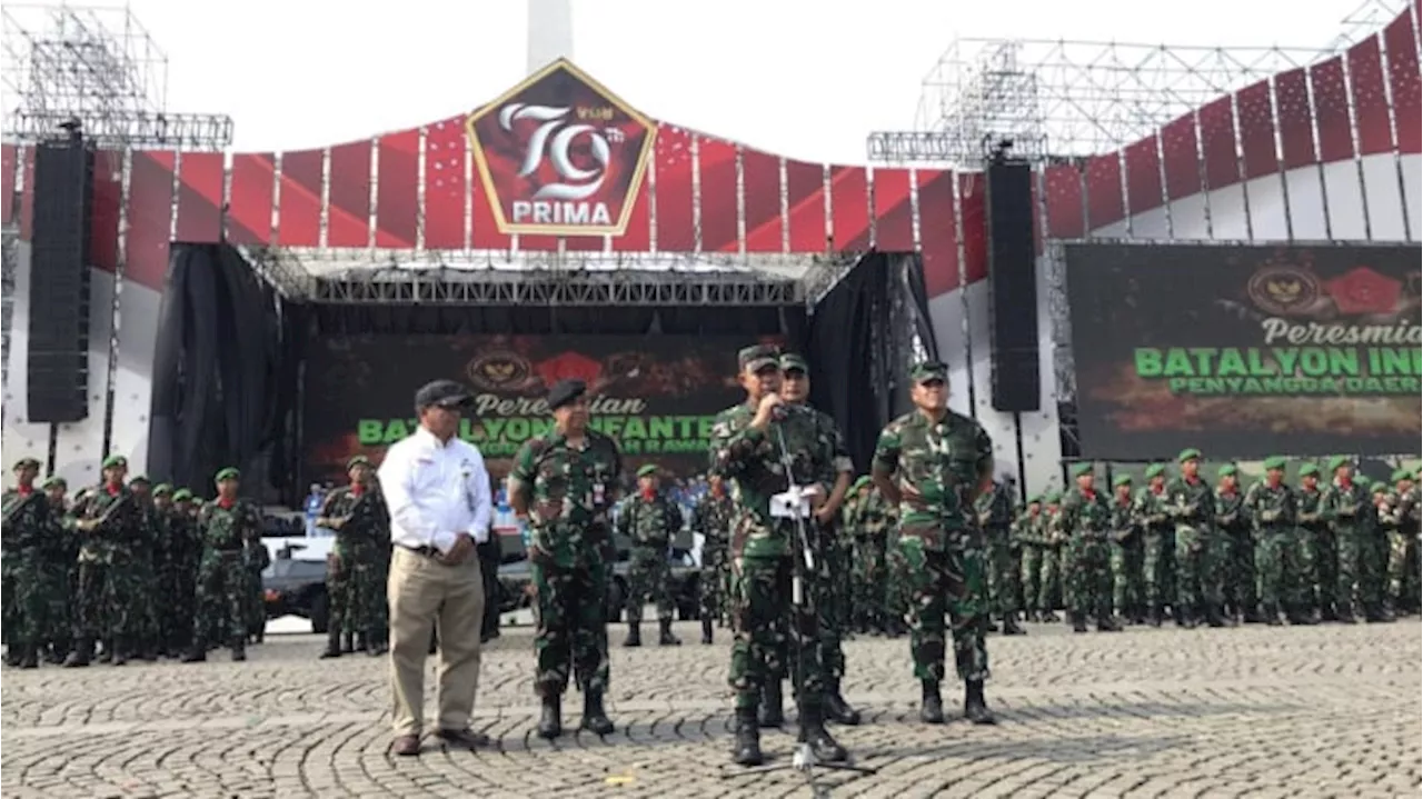 Kado HUT ke-79, Menhan Prabowo Berikan 769 Alutsista Baru ke TNI