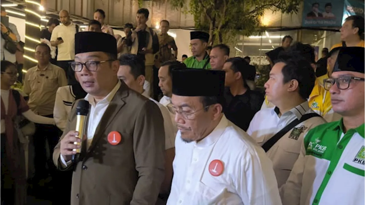 Ridwan Kamil Pede Adu Gagasan di Debat Pertama Pilgub Jakarta: Sudah Tipis-tipis Latihan