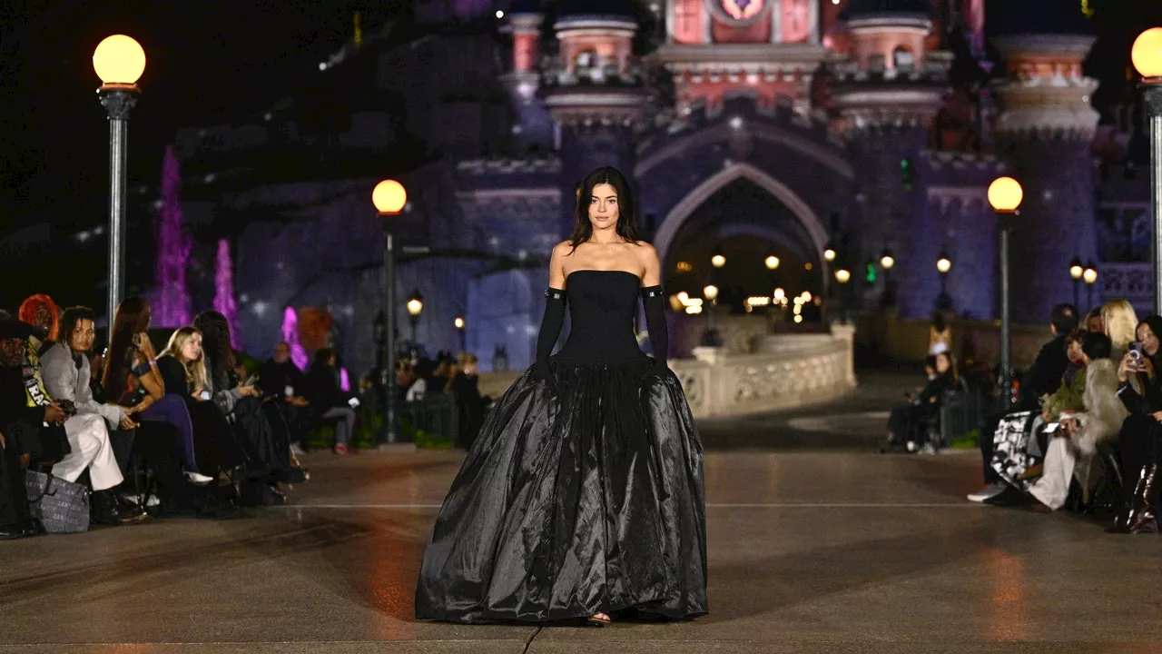 Kylie Jenner Closes Coperni Show at Disneyland Paris