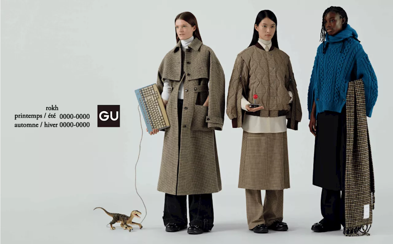 Uniqlo Sister Brand GU and Luxury Label Rokh Team Up for Exclusive Collection