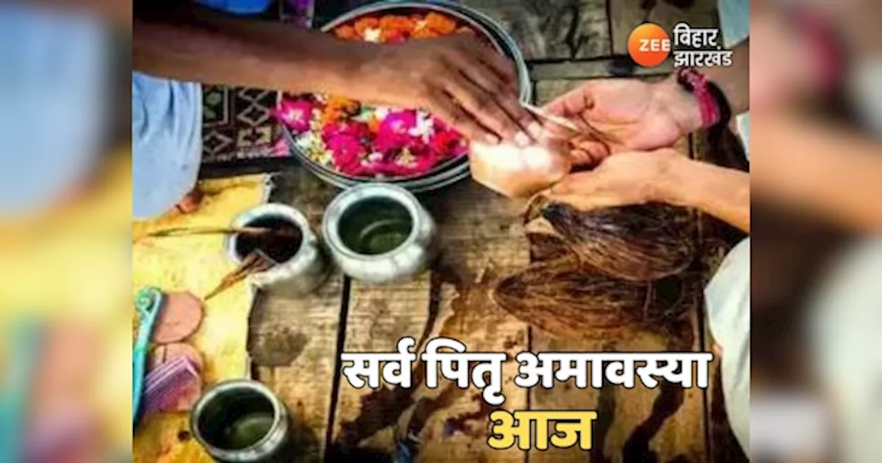 Sarva Pitru Amavasya 2024: सर्व पितृ अमावस्या पर आज करें ये 2 खास उपाय, मिलेगी पितृदोष से मुक्ति