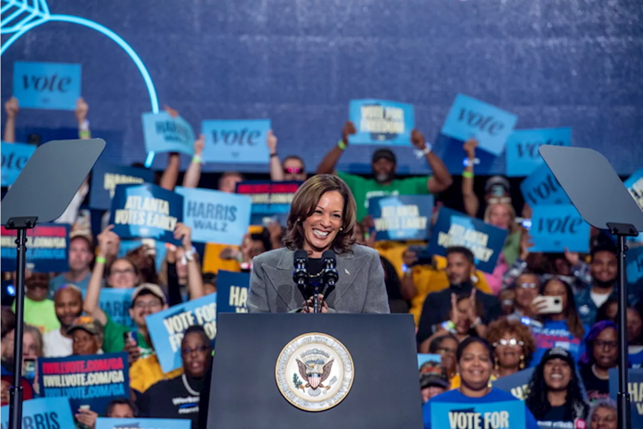 Usa2024: Kamala Harris in campagna elettorale ad Atlanta