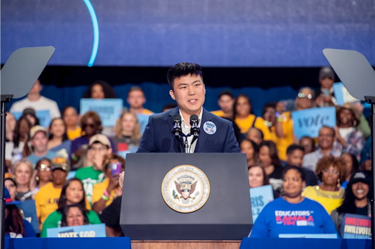 Usa2024: Tyler Lee,noto su Instagram come tylerthecampaigner