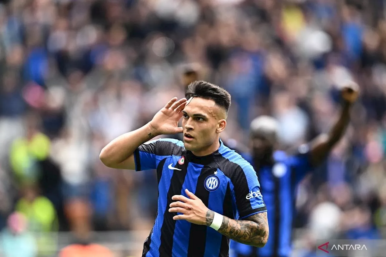 Gol Lautaro Martinez bawa Inter Milan menang atas AS Roma