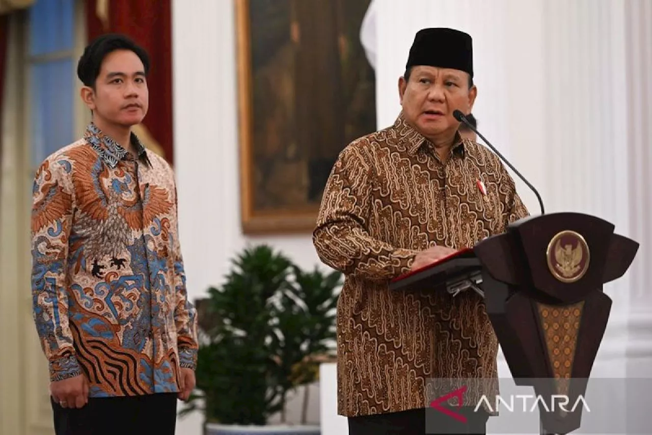 Prabowo umumkan nama kabinetnya adalah Kabinet Merah Putih