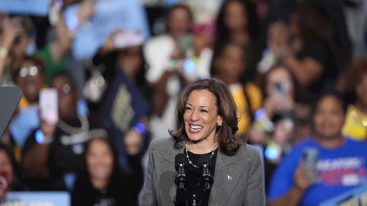 Harris is attending church in Georgia and encouraging Black congregants to vote