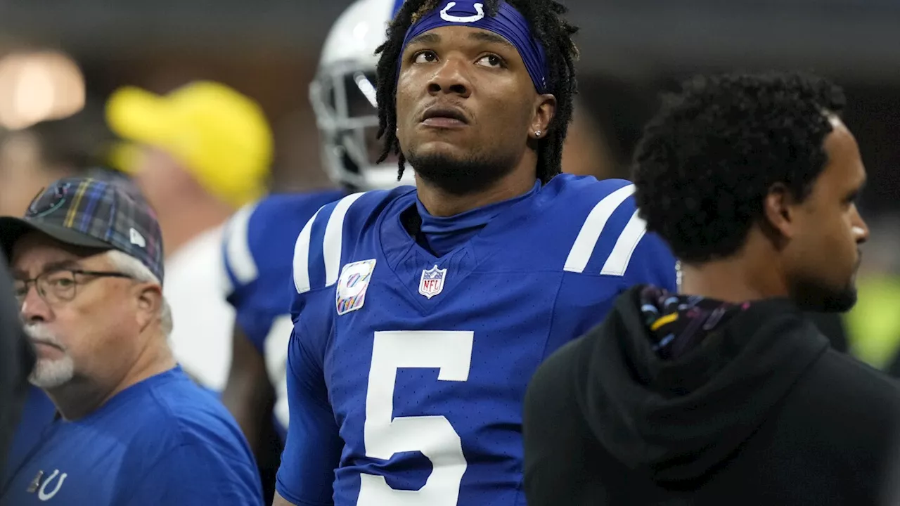 Quarterback Anthony Richardson is activated for Colts-Dolphins matchup