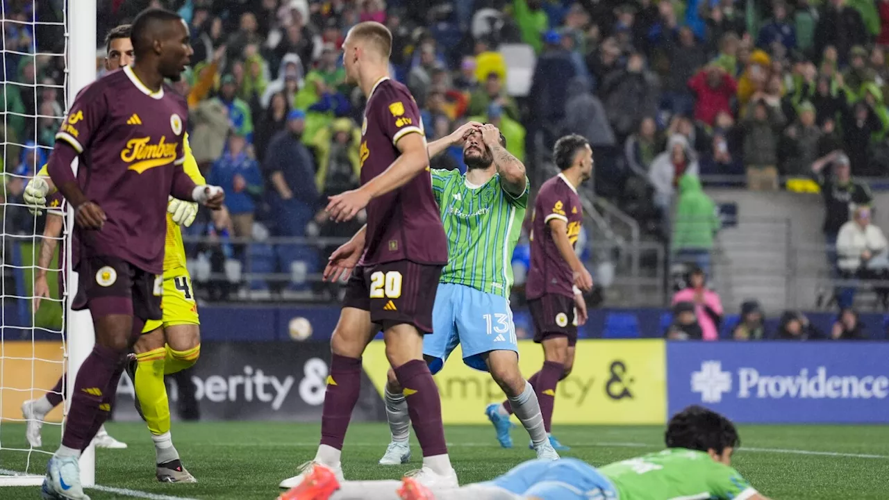 Sounders, Timbers play to 1-1 draw before heading for postseason