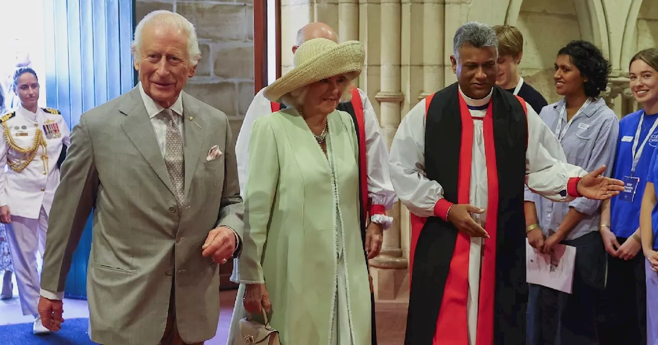 Britain's King Charles and Queen Camilla attend Sydney church on royal tour of Australia