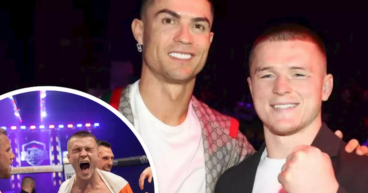 Cristiano Ronaldo congratulates Derry MMA fighter after biggest career win