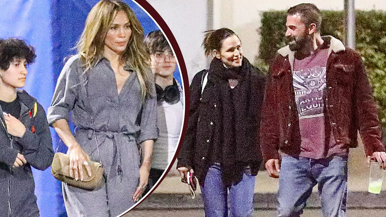 Jennifer Lopez: Ben Affleck und Jennifer geben sich vor ihr als harmonisches Ex-Paar