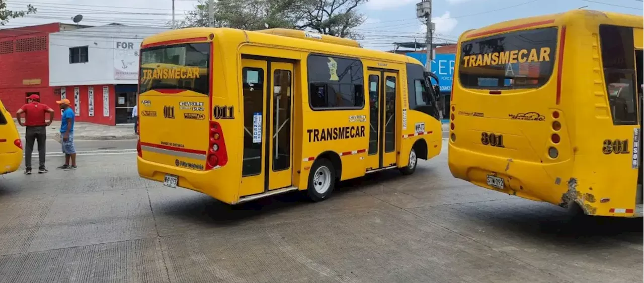 Cuatro hombres le prendieron fuego a un bus tras un aparente atraco en Soledad, Atlántico