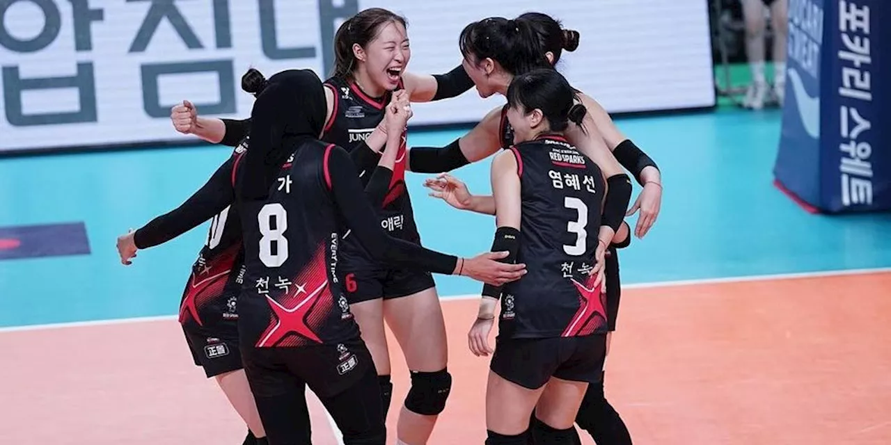 Hasil Korean V League 2024/25: Laga Perdana, Megawati Bawa Red Sparks Libas GS Caltex