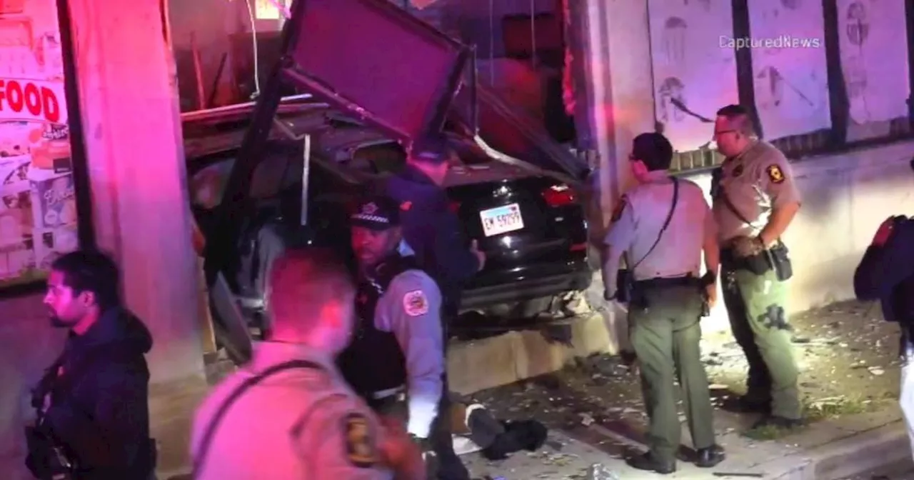 Stolen Car Crashes Into Chicago Convenience Store