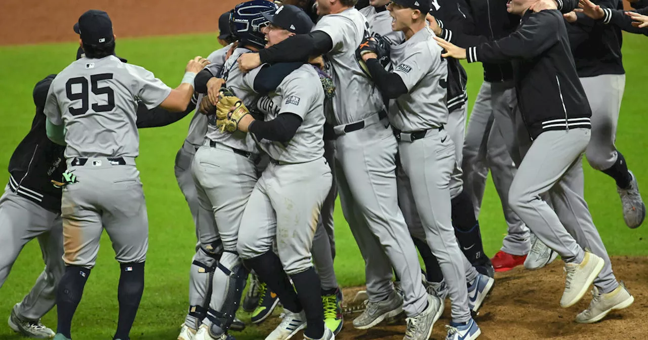 Yankees beat Guardians in Game 5, advance to World Series for 41st time