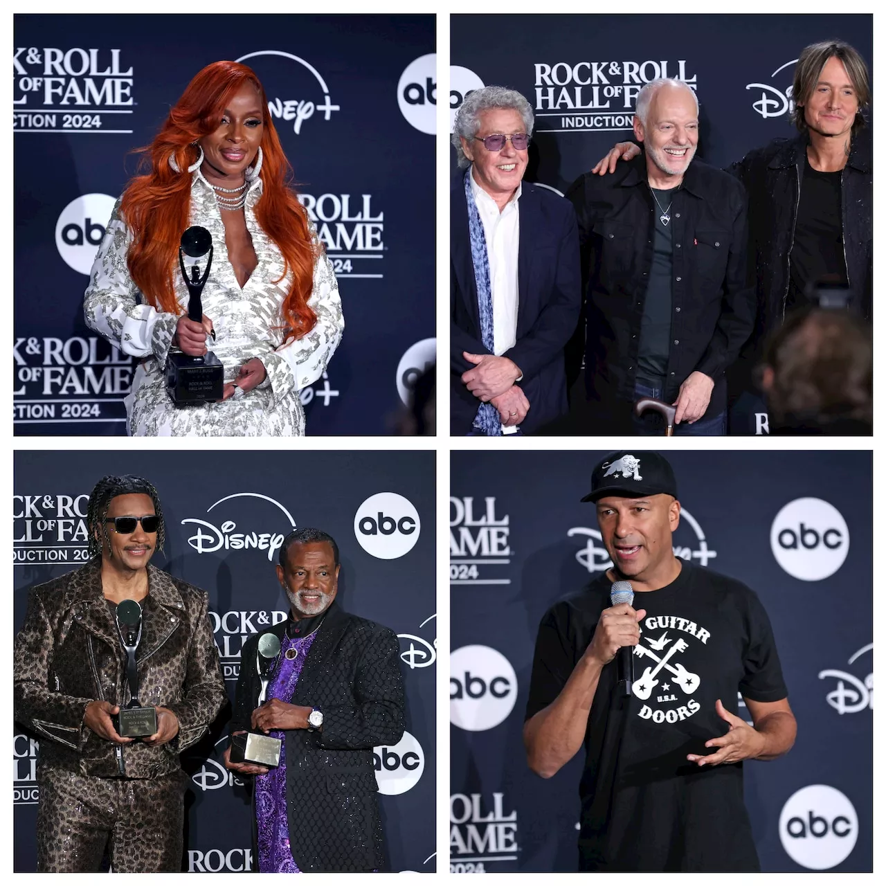 Backstage at the Rock & Roll Hall of Fame inductions: Stars talk Cleveland, music, Yankees (yuck) & more