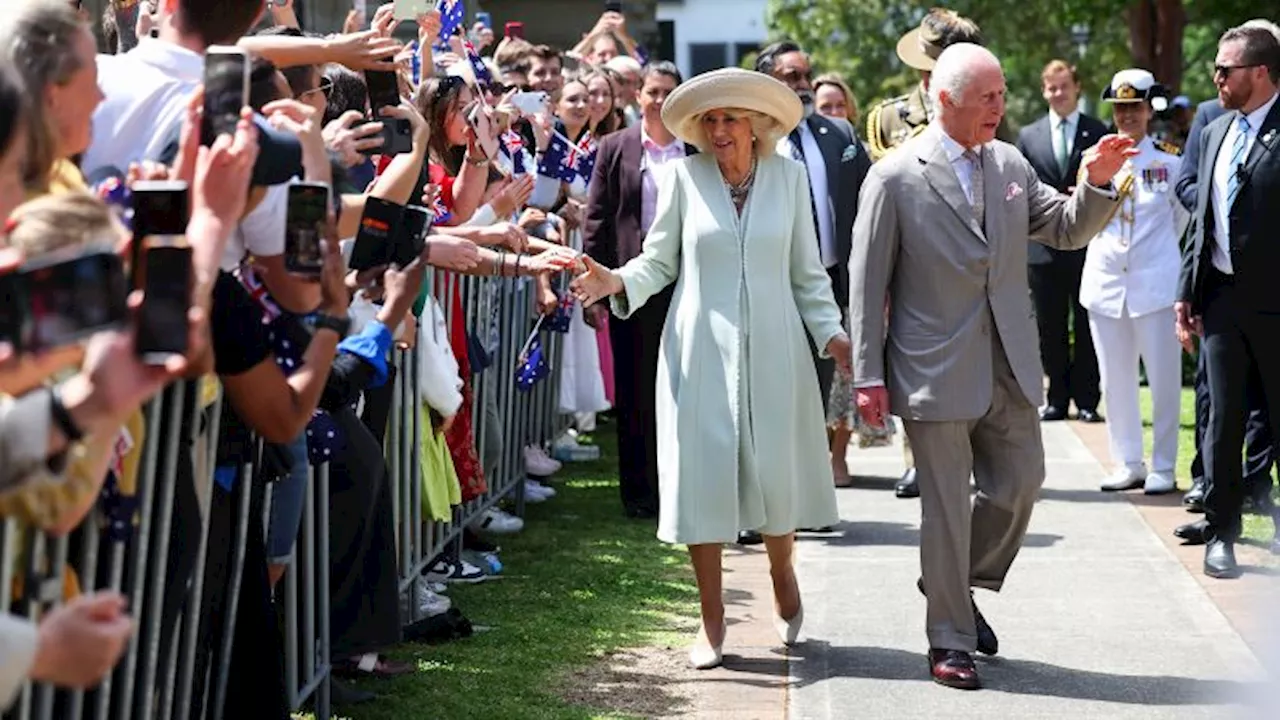 Britain’s King Charles and Queen Camilla attend church on Australia tour