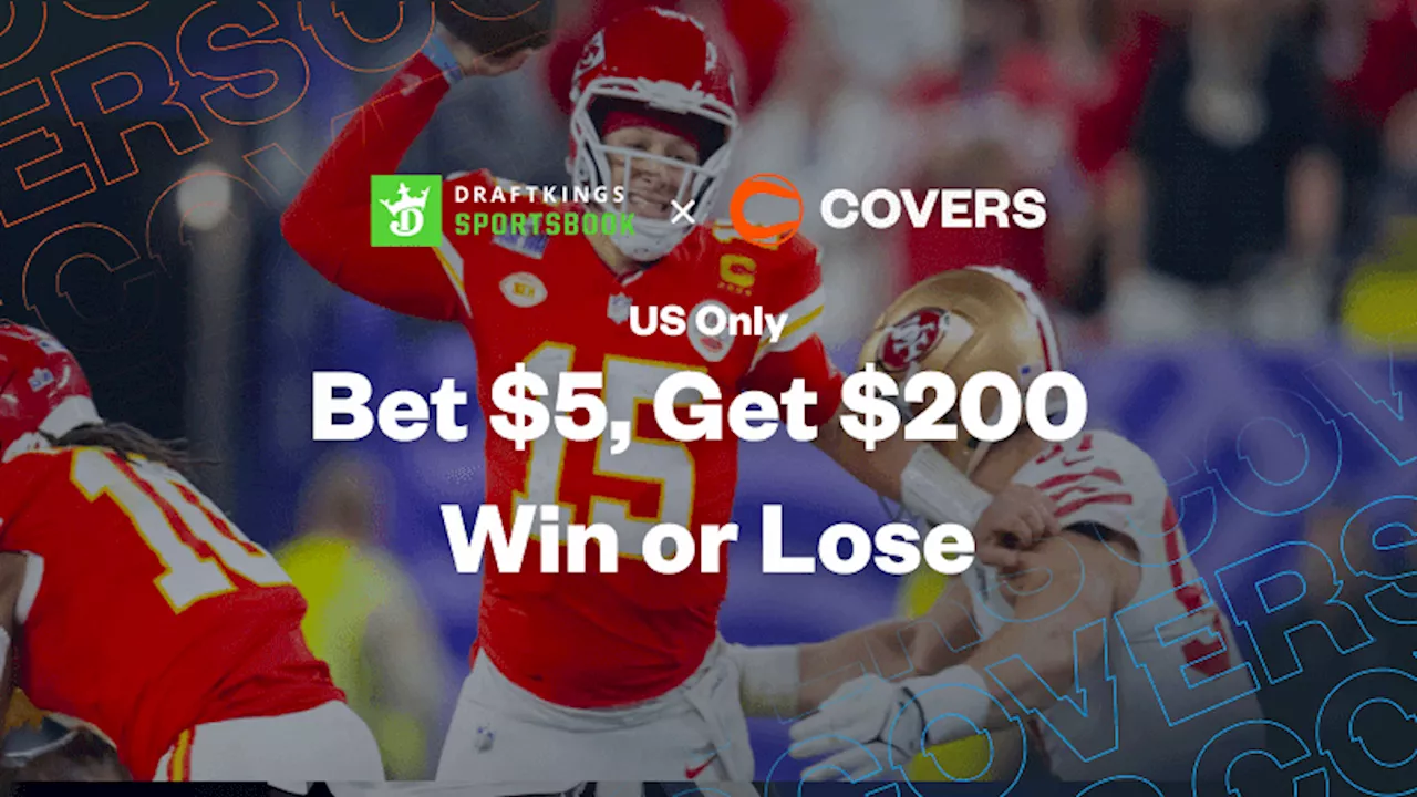 DraftKings Promo Code: Bet $5, Get $200 Bonus Bets Guaranteed on Chiefs vs 49ers