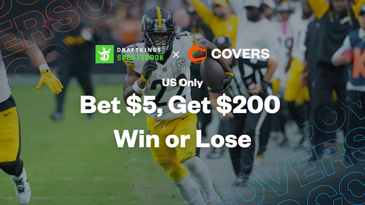 DraftKings Promo Code: Bet $5, Get $200 For Jets vs Steelers