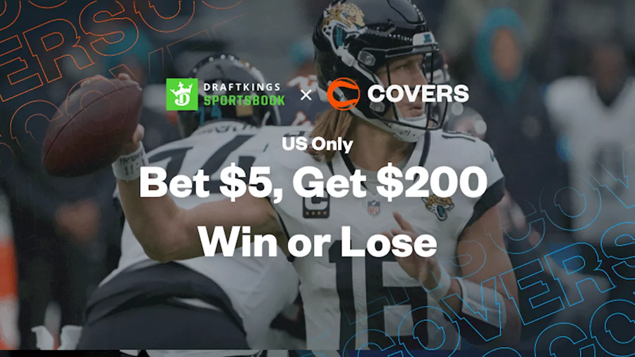 DraftKings Promo Code: Bet $5, get $200 for Patriots vs Jaguars