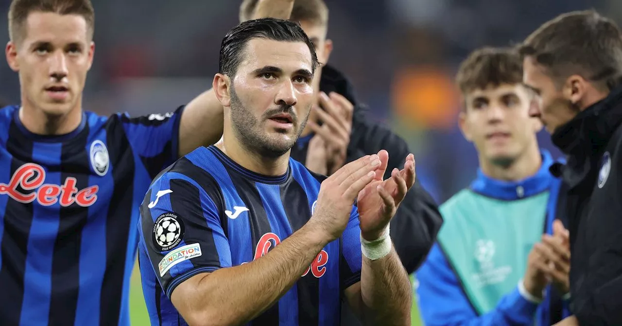 Atalanta crisis escalates as 6 stars to miss Celtic Champions League clash