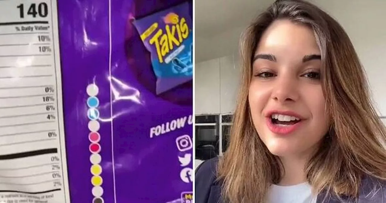 People just discovering what colourful circles on food packaging really mean