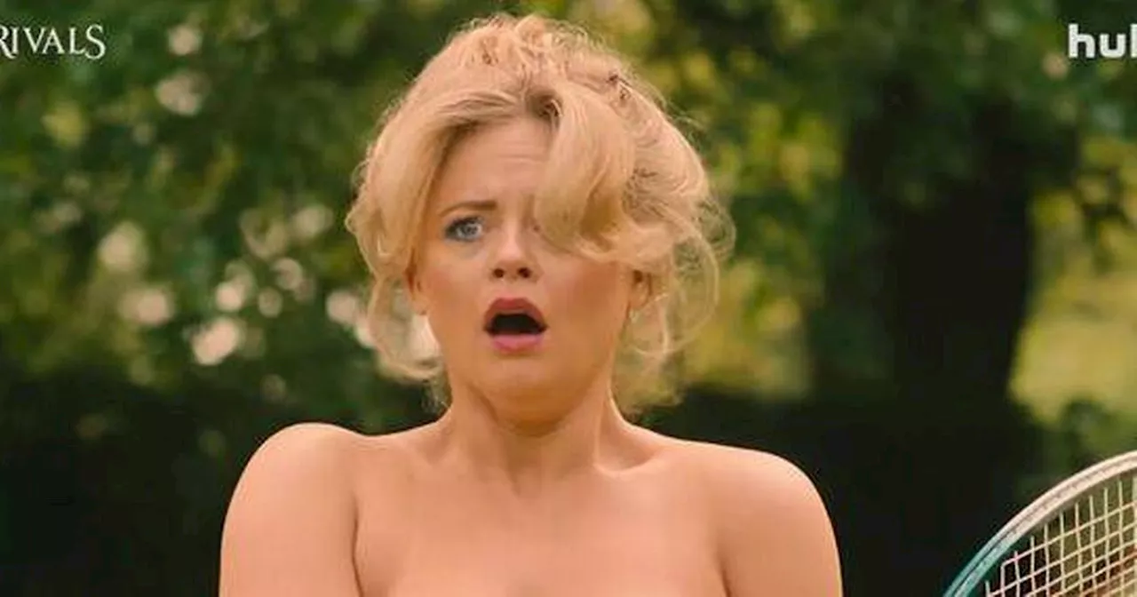 Rivals star shares unscripted nude cartwheel stunt before racy Emily Atack scene