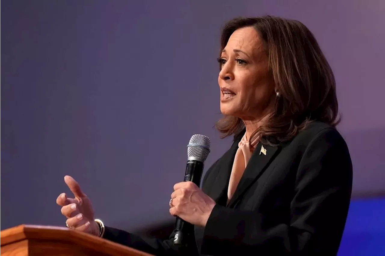 Harris says Trump ‘demeans’ the presidency after he called her a ‘s***’ vice president