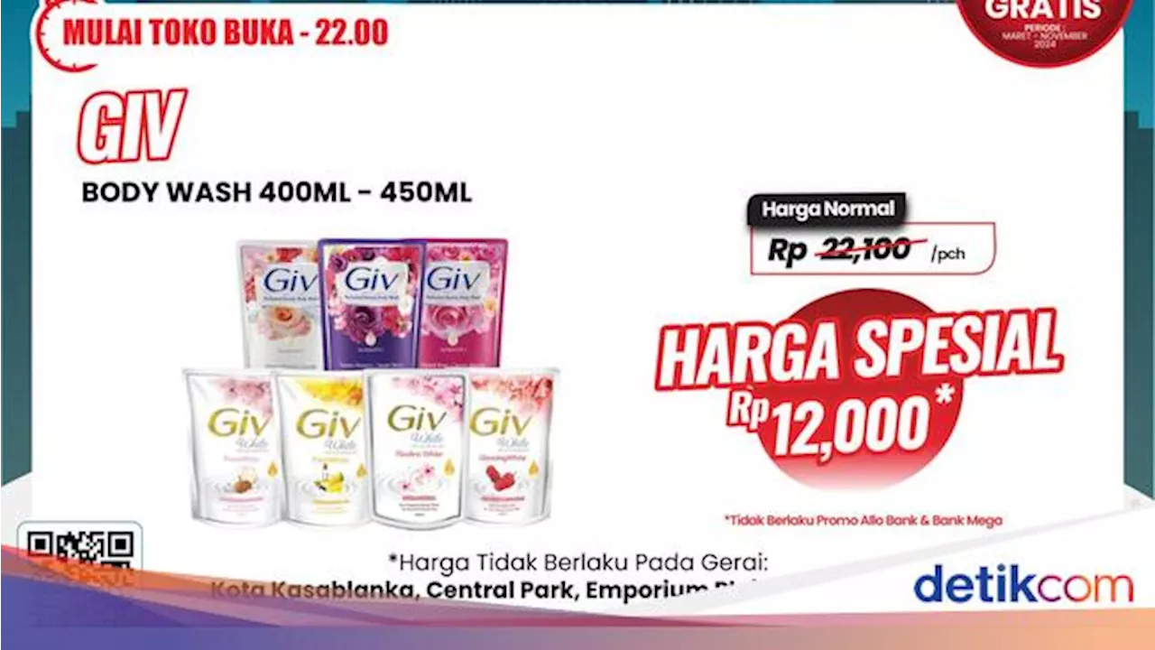 Ada Transmart Full Day Sale, Sampo-Sabun Mandi Diobral Murah