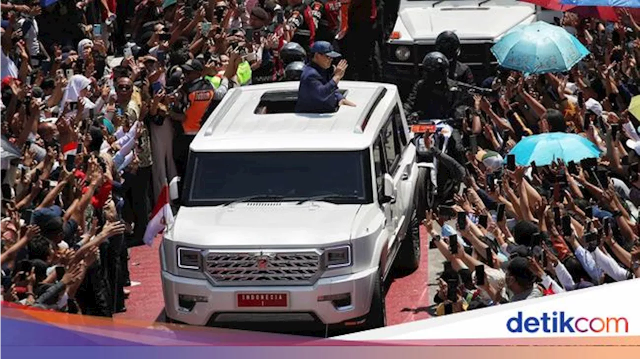 Begini Kecanggihan MV3 Garuda Limousine, Mobil Pindad yang Dinaiki Prabowo