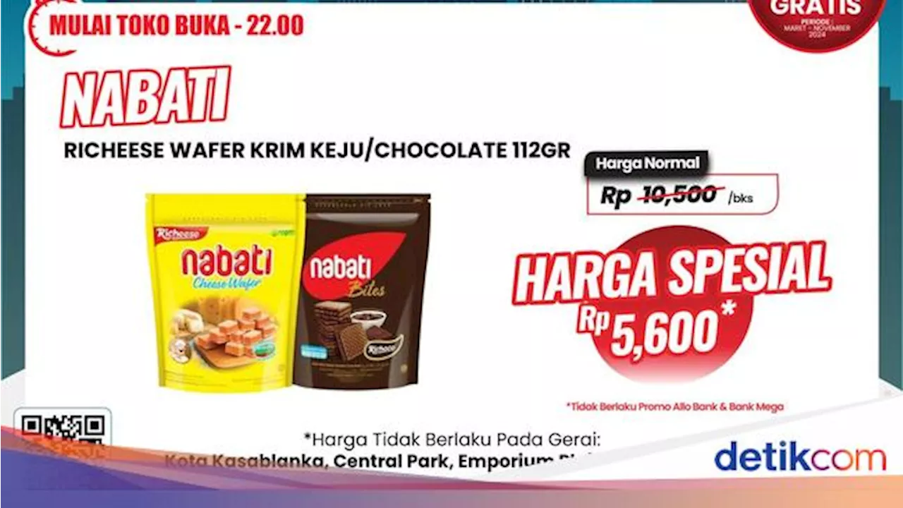 Buruan Merapat! Beli Wafer di Transmart Full Day Sale Murah Banget