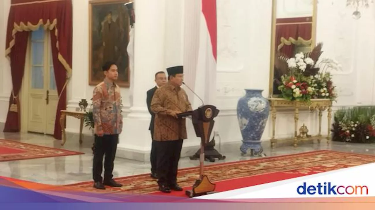 Ini Daftar Menteri Ekonomi Prabowo, Sri Mulyani Menkeu-AHY Menko Infrastruktur