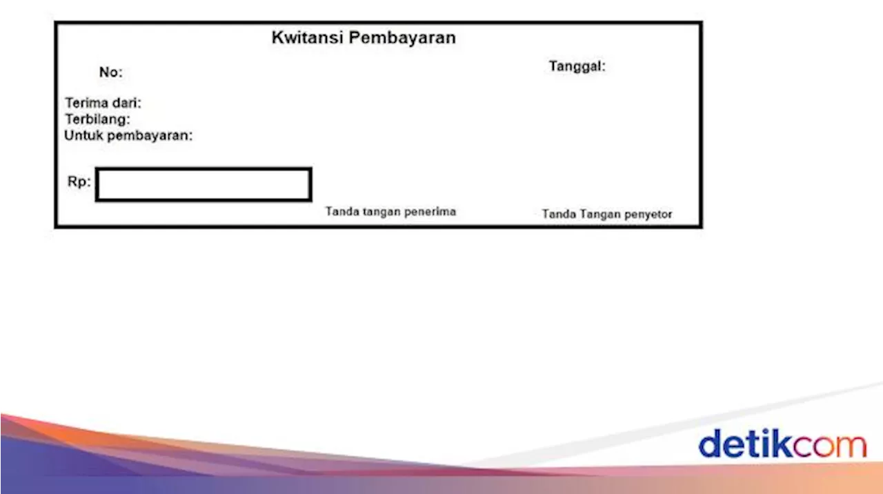 Pengertian dan Fungsi Kwitansi Pembayaran