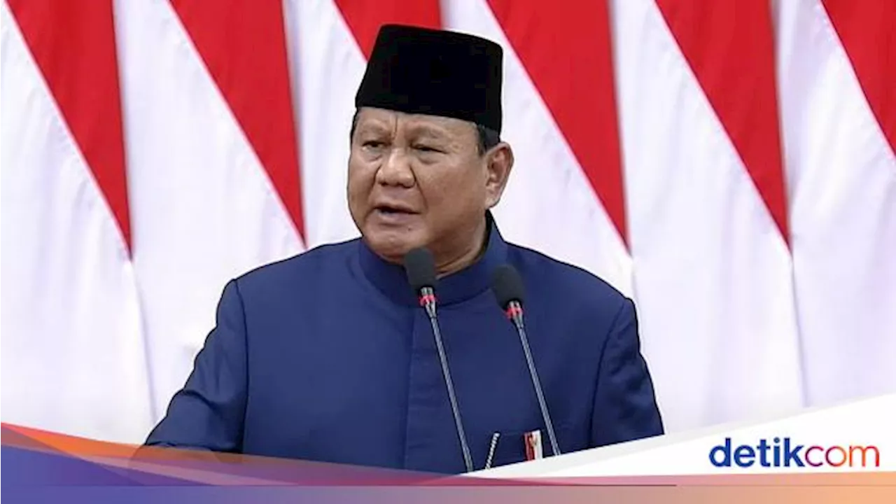 Prabowo: Terlalu Banyak Saudara-saudara Kita Berada di Bawah Garis Kemiskinan