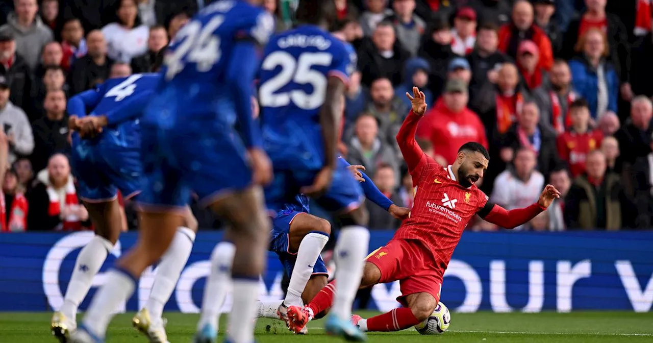 Gary Neville makes furious Mohamed Salah demand after Liverpool vs Chelsea flashpoint