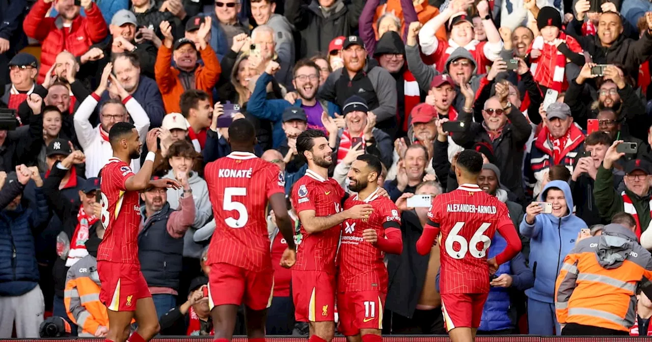 Con minutos de Luis Díaz, Liverpool ganó y se mantiene líder de la Premier