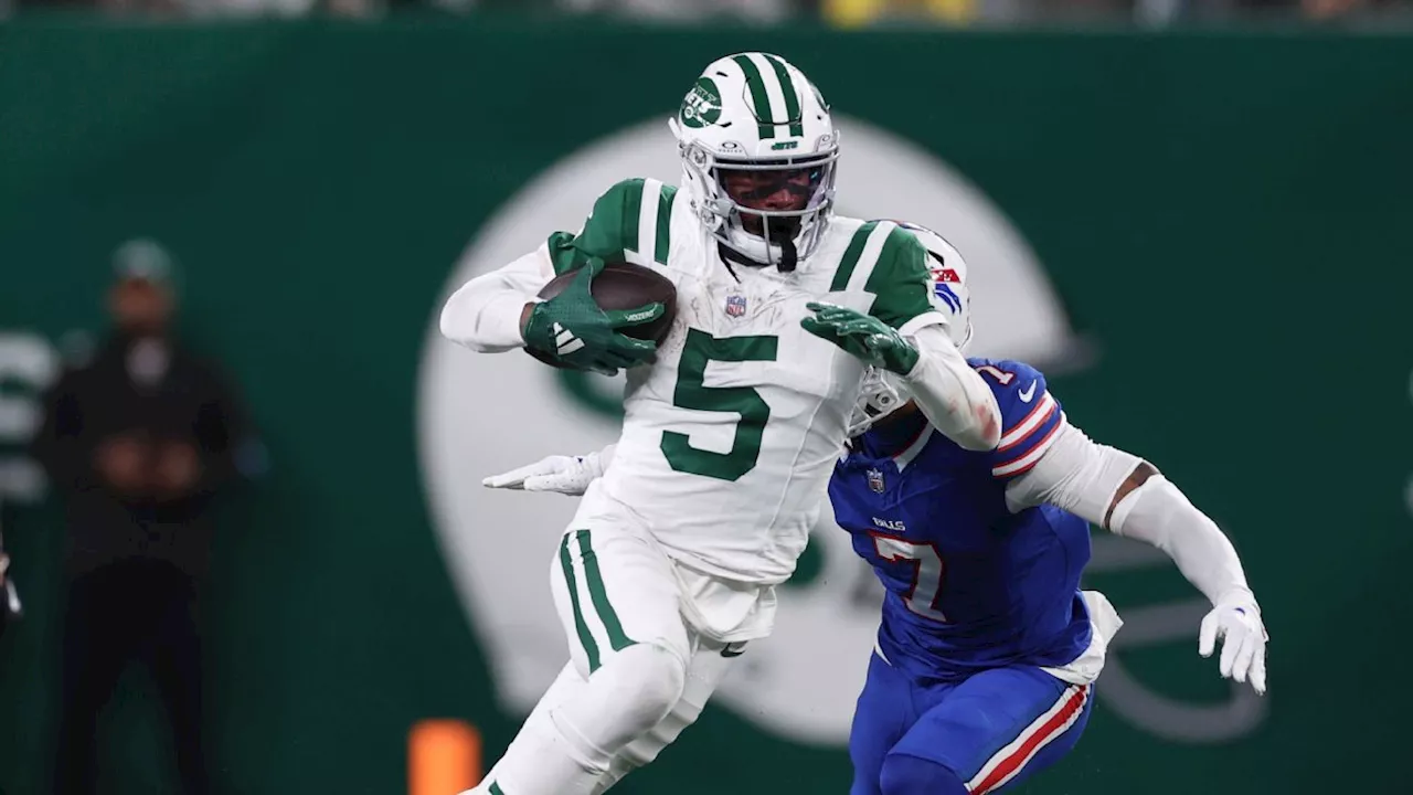 Jets star Garrett Wilson drawing trade interest, sources say