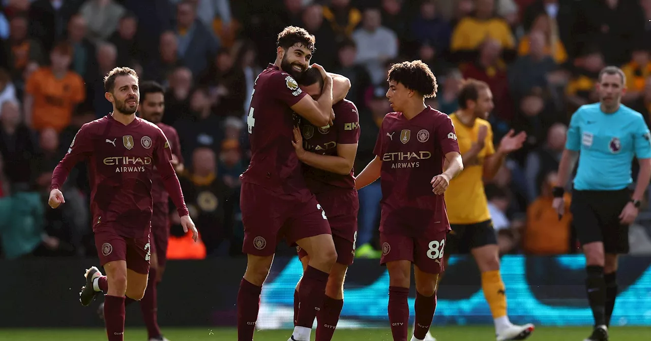 Manchester City: John Stones knackt die Wolverhampton Wanderers mit Köpfchen - später Sieg bedeutet Tabellenführung